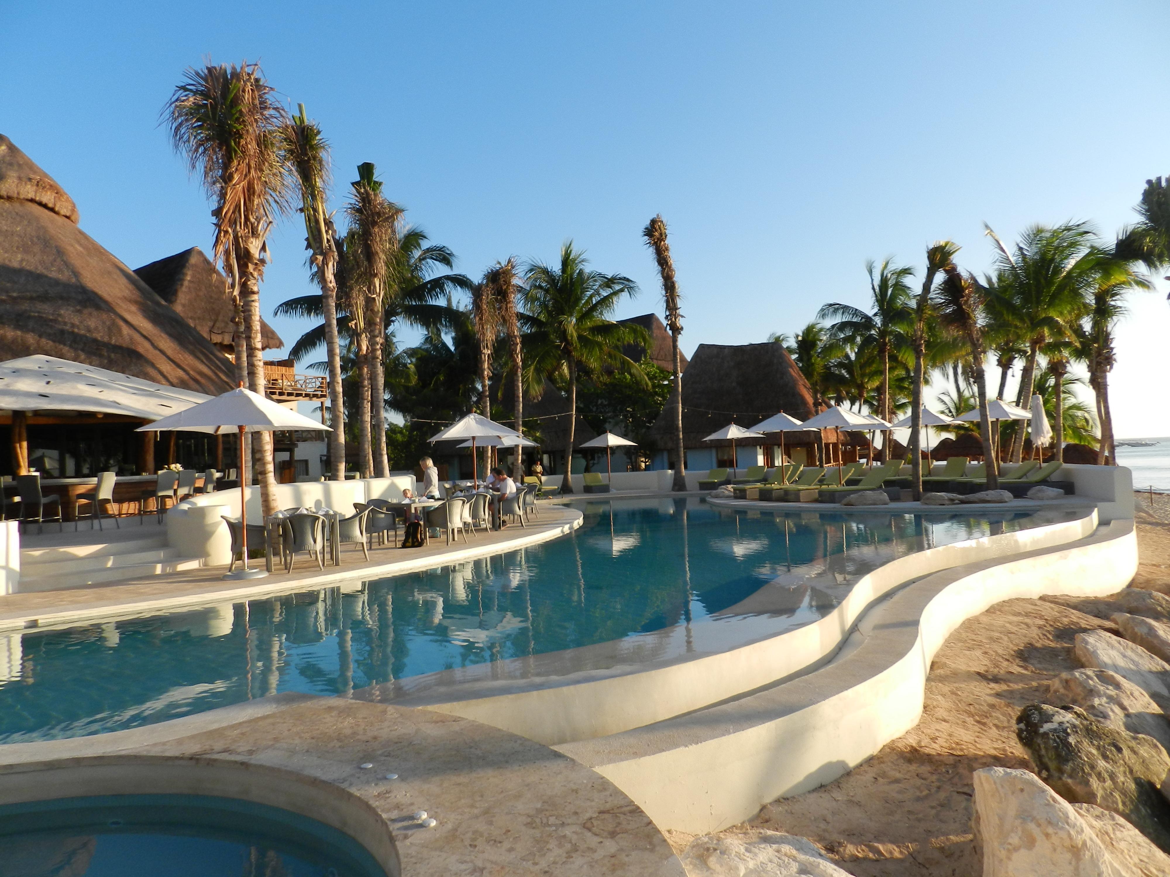 Mahekal Beach Front Resort & Spa Playa del Carmen Bagian luar foto