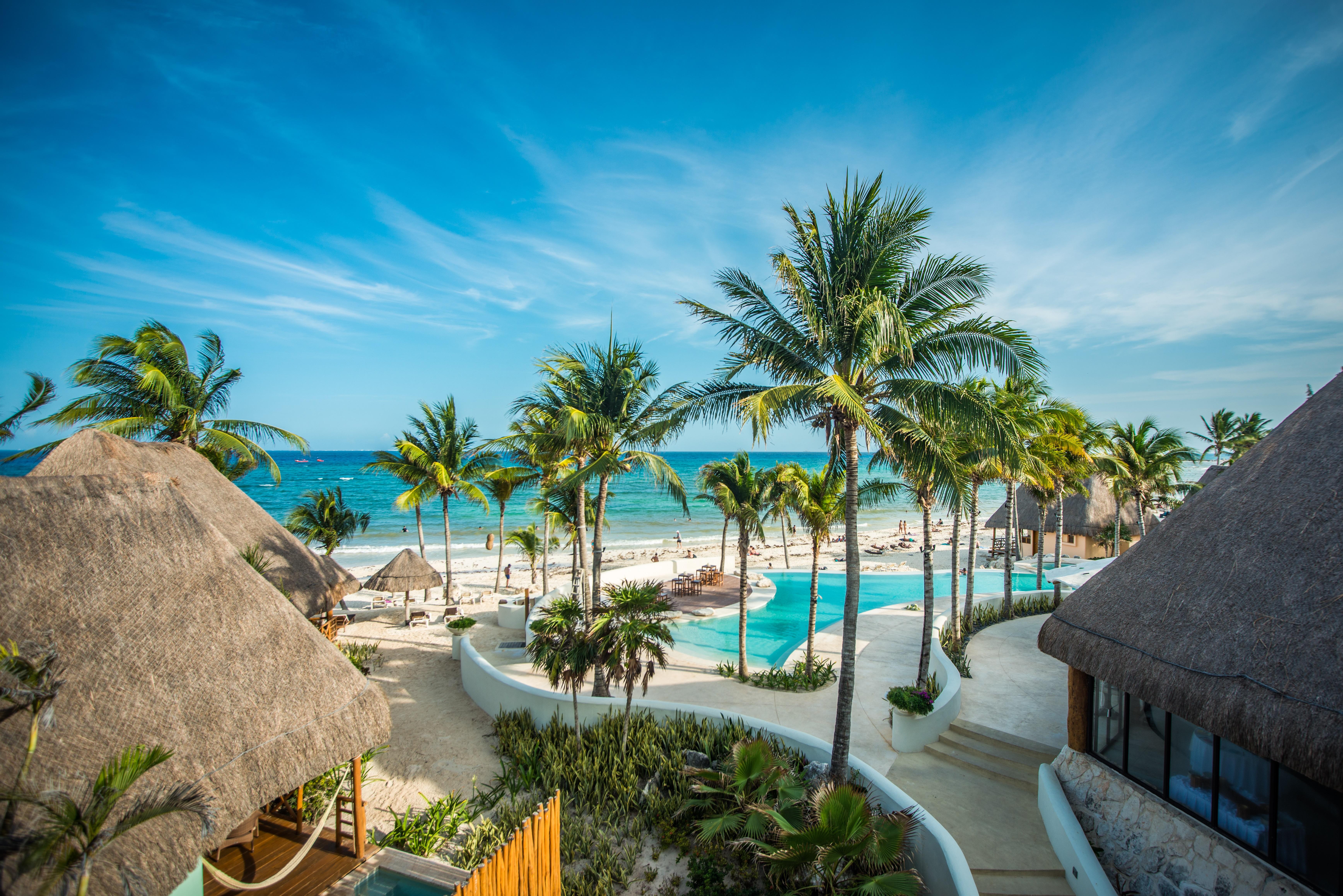 Mahekal Beach Front Resort & Spa Playa del Carmen Bagian luar foto